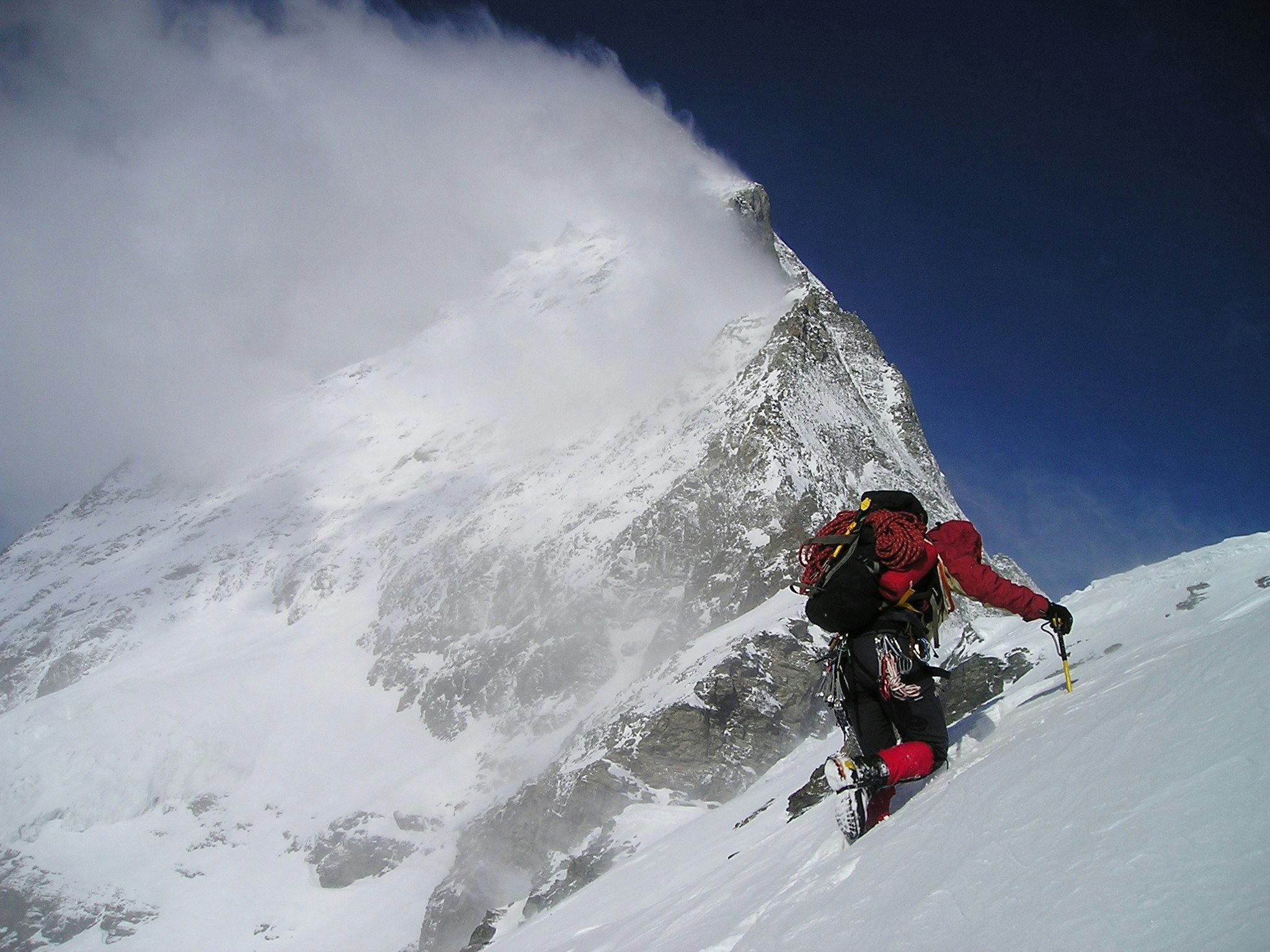 Mountain hiking adventure